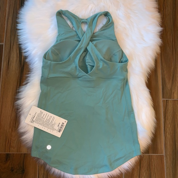 NWT lululemon sweat reps 2 in 1 tank rep tide 4 - Picture 4 of 4